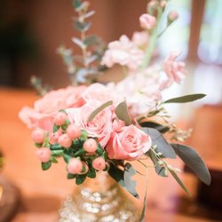 Ruby Reds Floral & Garden, LLC - Although we had a small budget, Bonnie was so generous to work with us and create these beautiful small displays for our wedding.