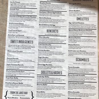 Chicken Run - the menu for the chicken run - Breakfast & Brunch Near Me - Lubbock, Texas Chicken Run - the menu for the chicken run - Breakfast & Brunch Near Me - Lubbock, Texas