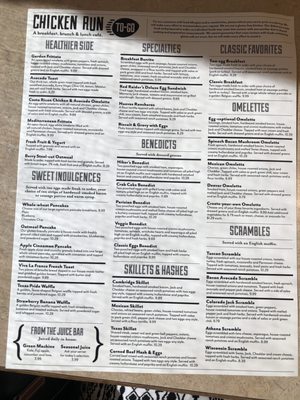Menu photo 7 Chicken Run Lubbock, TX
