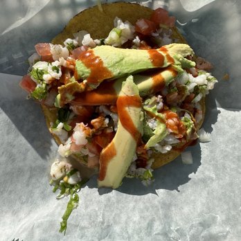 Chayo’s Taqueria - a taco in a basket - Food Trucks Near Me - West Des Moines, Iowa