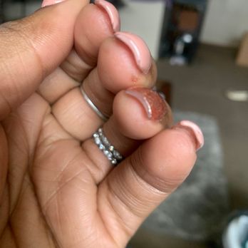 Nail Express - There's nail polish spilled on my finger. - Nail Salons Near Me - Pottstown, Pennsylvania Nail Express - There's nail polish spilled on my finger. - Nail Salons Near Me - Pottstown, Pennsylvania