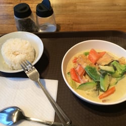 Thailand Street Food - Zielone curry warzywa