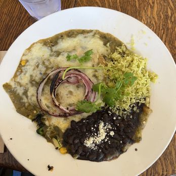 Cafe Pasqual's - Enchiladas - Vegetarian Near Me - Santa Fe, New Mexico