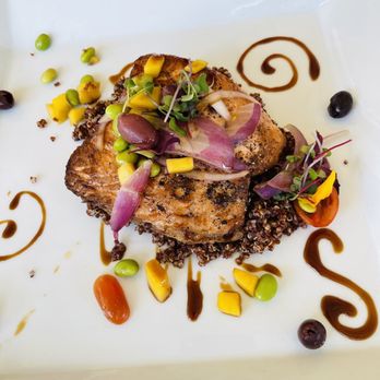 Bardot - Salmon with quinoa and olives - New American Near Me - Claremont, California