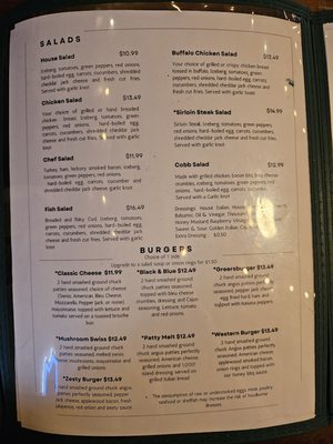 Menu photo 6 Greersburg Tavern Darlington, PA