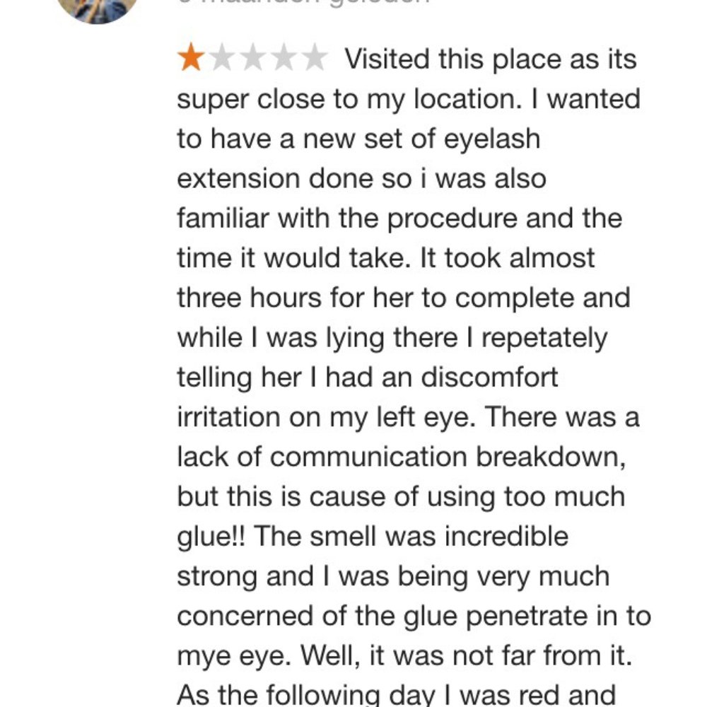 Anzara Beauty Center - A complain from another client for the same! - Massage Near Me - Antwerp, VAN