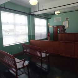 Courtroom upstairs