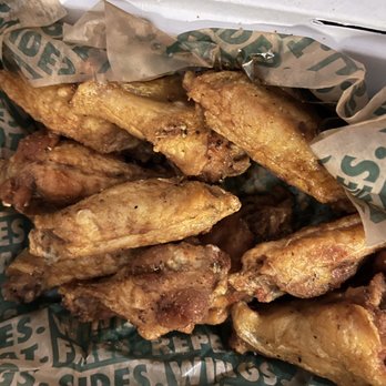 Wingstop - Plain wings Supposed to be Louisana and Louisiana rub - Chicken Wings Near Me - Santa Clara, California Wingstop - Plain wings Supposed to be Louisana and Louisiana rub - Chicken Wings Near Me - Santa Clara, California