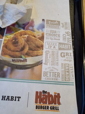 Menu photo 3 Habit Burger & Grill Salinas, CA