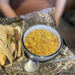 Walk-On's Sports Bistreaux - Fayetteville, AR Restaurant - Fish Tacos with Corn