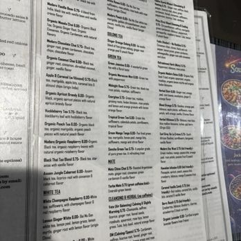 The Modern Tea Room - Menu - Coffee & Tea Near Me - Lancaster, California