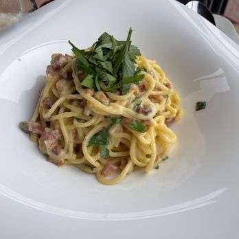 Backdeck - Pasta Carbonara - Bakeries Near Me - Spiekeroog, NI