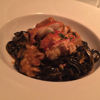 Nerai - Lobster and squid ink linguini - Greek Near Me - New York, New York Nerai - Lobster and squid ink linguini - Greek Near Me - New York, New York