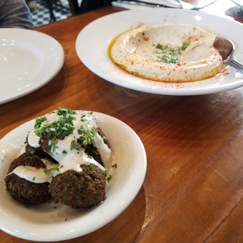 Oren's Hummus - Falafel and side of Hummus - Mediterranean Near Me - Cupertino, California