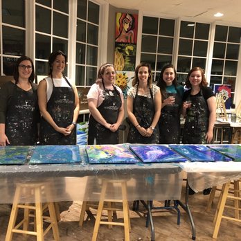 Wine & Design - Class of October 2019 - Party & Event Planning Near Me - Charlotte, North Carolina