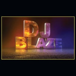 New K Bar - D.J. Blaze Logo.