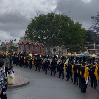 Bassett High School - Marching down Main Street granddaughter in front colorguard - Middle Schools & High Schools Near Me - La Puente, California
