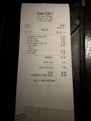 Andrea’s Chicken by null