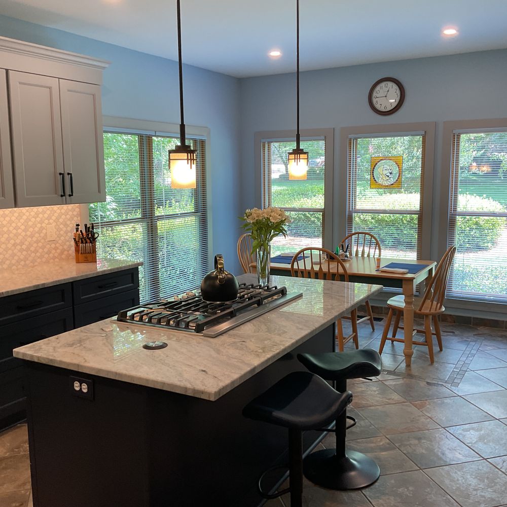 Great House Remodeling - Kitchen faces the street - General Contractors Near Me - Marietta, Georgia