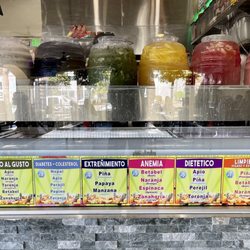 El Antojito - Natural juices menu