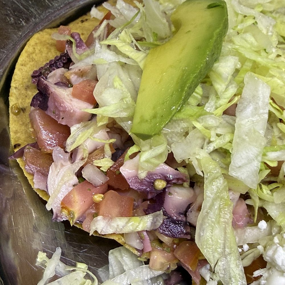 Tostadas Coyoacán - Octopus - Mexican Near Me - México, D.F., DIF Tostadas Coyoacán - Octopus - Mexican Near Me - México, D.F., DIF