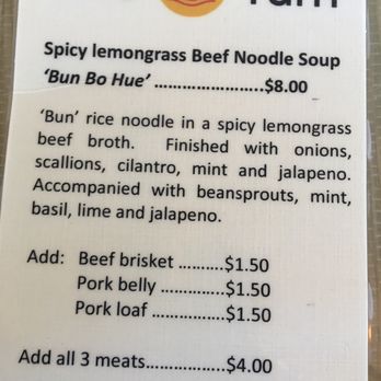 Pho Yum - I'm looking forward to trying the new lemongrass beef soup - Vietnamese Near Me - Colonie, New York Pho Yum - I'm looking forward to trying the new lemongrass beef soup - Vietnamese Near Me - Colonie, New York