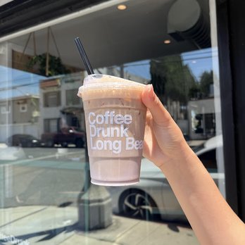 CoffeeDrunk - Blueberry Brown Sugar Latte over Ice - Coffee & Tea Near Me - Long Beach, California CoffeeDrunk - Blueberry Brown Sugar Latte over Ice - Coffee & Tea Near Me - Long Beach, California