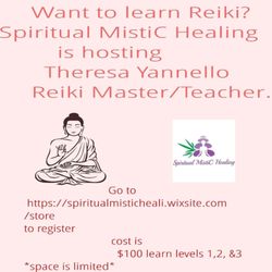 Spiritual Mistic Healing - It's not too late to learn about Reiki! This is a great deal as you learn all three levels. Register online or in store!!