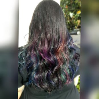 K Tal Salon - Oil slick balayage - Hair Salons Near Me - Oceanside, California