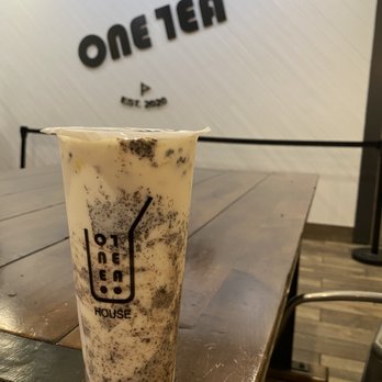 One Tea House - Oreo Milk Tea - Bubble Tea Near Me - Falls Church, Virginia