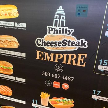 Philly cheese empire - Grubbing with my hubby. Happy New Year's!! - Cheesesteaks Near Me - Portland, Oregon