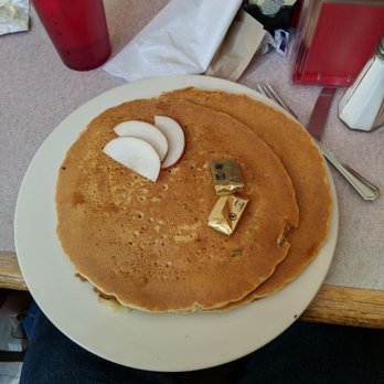 Pine Hill Orchard - Pancakes are huge. - Fruits & Veggies Near Me - Colrain, Massachusetts
