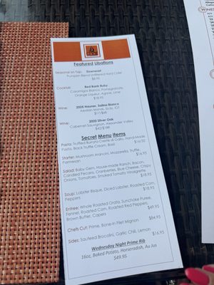 Menu photo 2 Char Steakhouse Red Bank, NJ