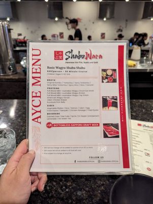 Menu photo 6 Shabu Wara Chino, CA Menu photo 6 Shabu Wara Chino, CA