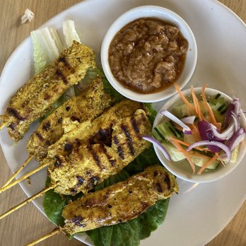 Thai Coconut - Chicken Satay - Thai Near Me - Los Angeles, California Thai Coconut - Chicken Satay - Thai Near Me - Los Angeles, California