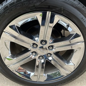 Reliable Chevrolet - Tahoe LTZ 22" Chrome Factory wheels & Goodyear Sport tires - Car Dealers Near Me - Richardson, Texas Reliable Chevrolet - Tahoe LTZ 22" Chrome Factory wheels & Goodyear Sport tires - Car Dealers Near Me - Richardson, Texas