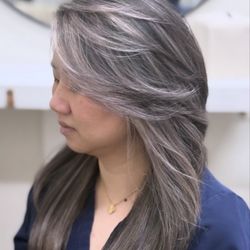 Isabella Cao - Balayage and haircut
