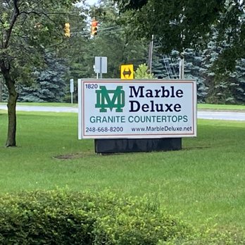 Marble Deluxe AC - Sign - Refinishing Services Near Me - Commerce Township, Michigan Marble Deluxe AC - Sign - Refinishing Services Near Me - Commerce Township, Michigan