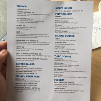 Zaytinya - They have brunch available until 2:30, and the Mezze lunch is before 4:30 - Greek Near Me - Washington, DC, District of Columbia