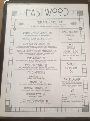 Menu photo 2 Eastwood New York, NY Menu photo 2 Eastwood New York, NY