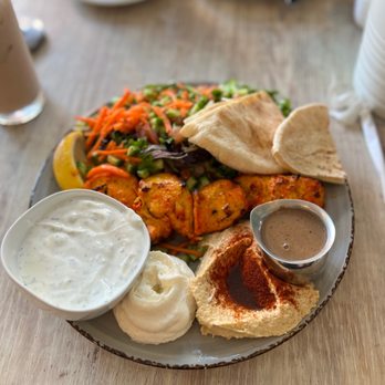 Crimson - #1 Chicken Kabob (White Meat) - Mediterranean Near Me - Santa Monica, California
