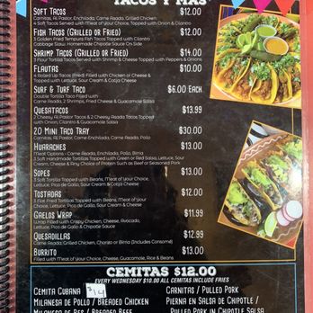 Gaelos - Menu - Tacos Near Me - Somerset, New Jersey
