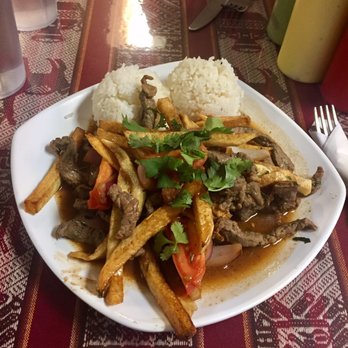 El Inka - Lomo saltado. Or... Peruvian Steak n Fries! - Latin American Near Me - Portland, Oregon