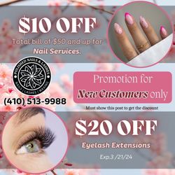 Polished Nails & Lashes