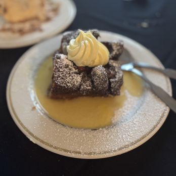 Chess Club Steak House - RUM BREAD PUDDING - Steakhouses Near Me - Blanco, Texas