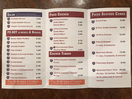 Menu photo 8 Highway Fried Chicken & Seafood Jefferson, LA