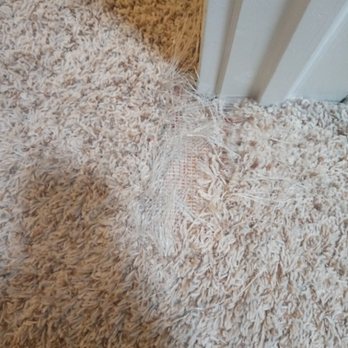 Rebelez Carpet Care - Doorway repair needed due to dog scratching carpet - Carpet Cleaning Near Me Rebelez Carpet Care - Doorway repair needed due to dog scratching carpet - Carpet Cleaning Near Me