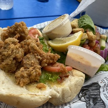 Mama Easley's - Oyster PO boy - Seafood Near Me - Corolla, North Carolina Mama Easley's - Oyster PO boy - Seafood Near Me - Corolla, North Carolina