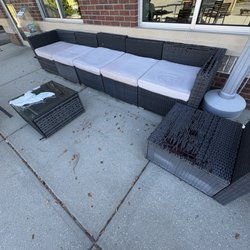 Port City Java - Rough outdoor area