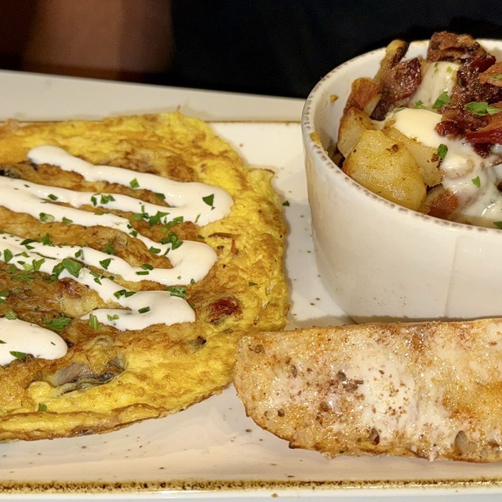 Frittata with Smothered Hashbrowns Frittata with Smothered Hashbrowns